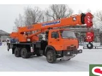 Автокран "Клинцы" КС-55713-1К-1 на шасси КАМАЗ-65115 г/п 25т., дл.стрелы 21,6