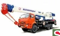 Автокран "Клинцы" КС-65719-5К на шасси КАМАЗ-65222 г/п 40т., дл.стрелы 31