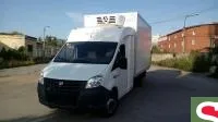 Изотермический фургон с ХОУ ГАЗель NEXT с 2-хместным закабинным спальником