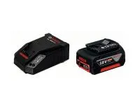 Аккумулятор + зарядное устройство Bosch (GBA 18 В 4,0 А*ч/Li-ion + AL 1860 CV) BOSCH 1600Z00043