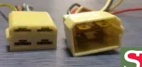 Разъем автомобильный. Колодки М4+П4