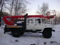 Автовышка ПСС 131.18Э на шасси ГАЗ 33081 (ГАЗ 33088)