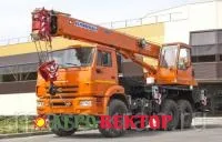 Автокран Клинцы 16 т вездеход