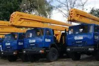 Автоподъемник ВС-28К коленчатый на шасси КАМАЗ-5350