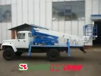 Автогидроподъемник на шасси газ 33081