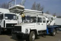 Автовышка ТА-22 (5-местная) на шасси ГАЗ-33086