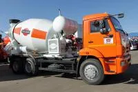 Автобетоносмеситель Тигарбо АБС-9 на шасси КАМАЗ