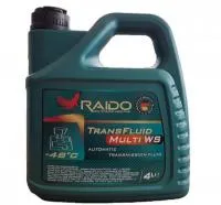 RAIDO Trans Fluid Multi WS Синтетическая жидкость для автоматических