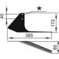 Лапа бритва КРН РЗЗ.00.220-05