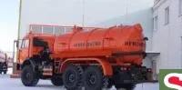Агрегат для сбора газового конденсата и нефти на шасси КамАЗ 43118 (6х6)