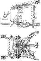 Устройство навесное заднее ДТ-75