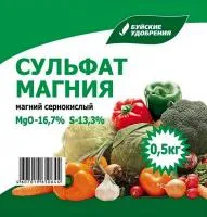 СУЛЬФАТ МАГНИЯ (500 грамм) Буйские удобрения