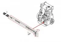 Рейка ТНВД Deutz F2L2011 OEM (04179807)