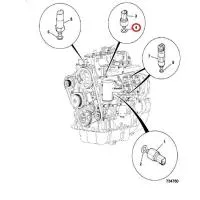 Подкладка под датчик JCB (320/04521)