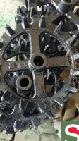 Колесо чугунное крайнее ККШ 00.106-01 Ф-460 мм
