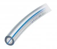 Шланг молочный ПВХ 14х24 прозрачный с полосой Terraflex