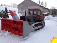 Снегоочиститель СШР–2,6М на ДТ-75