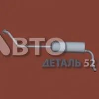 Глушитель Газель Next удлин. Евро-4 НТЦ