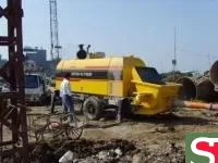 Бетононасос стационарный дизельный DEBOOM HBTS60-16-130B2R