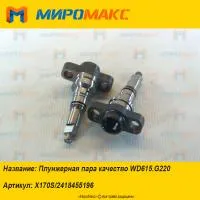 X170S/2418455196 Плунжерная пара качество Weichai WD615.G220