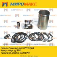 13032095/13038398, Поршневая группа Deutz WP6G125E22