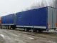 Автопоезд контейнеровоз КамАЗ-6460+9915
