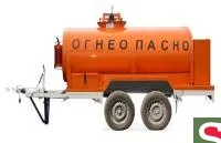 Прицеп "Топливозаправщик" 1800 л. с 1-ой ТРК (2 оси)