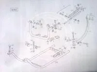Соеденитель комплект тяга граблин Фамарол Z511