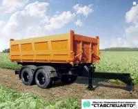 Прицеп Сзап-8582Т самосвальный тракторный