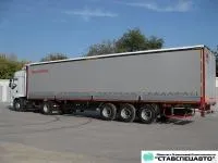 Шторно-борт. п/п, подъемная ось, TIR, манак-авто