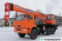 Автокран 25 тонн Камаз вездеход Клинцы стрела 21 м