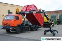 Ломовоз на шасси камаз 65115 с омт-97М