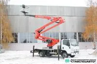 Isuzu ELF 3.5 с агп Чайка-Socage DA328