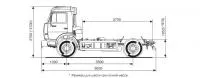 Шасси КамАЗ 43255