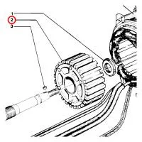 101091200 Ротор для MOSA MSG CHOPPER, MSG200S, MS200